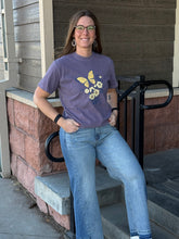 Load image into Gallery viewer, Butterfly and Floral Graphic Tee