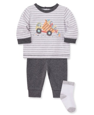 ABC Dump Truck Jogger Set