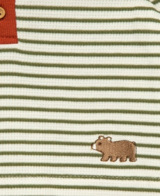 Little Me Striped Jogger Set