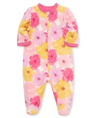 Little Me Flower Blanket Fleece