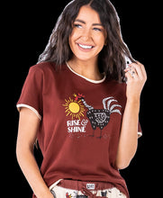Load image into Gallery viewer, Chicken Rise &amp; Shine Women&#39;s Pajama Top
