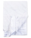 Plush Stroller Blanket in White