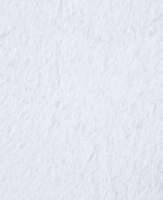 Plush Stroller Blanket in White
