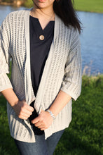 Load image into Gallery viewer, Summer Cardigan In Grey
