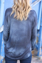 Load image into Gallery viewer, Long Sleeve Lightly Brushed Sweater In Navy
